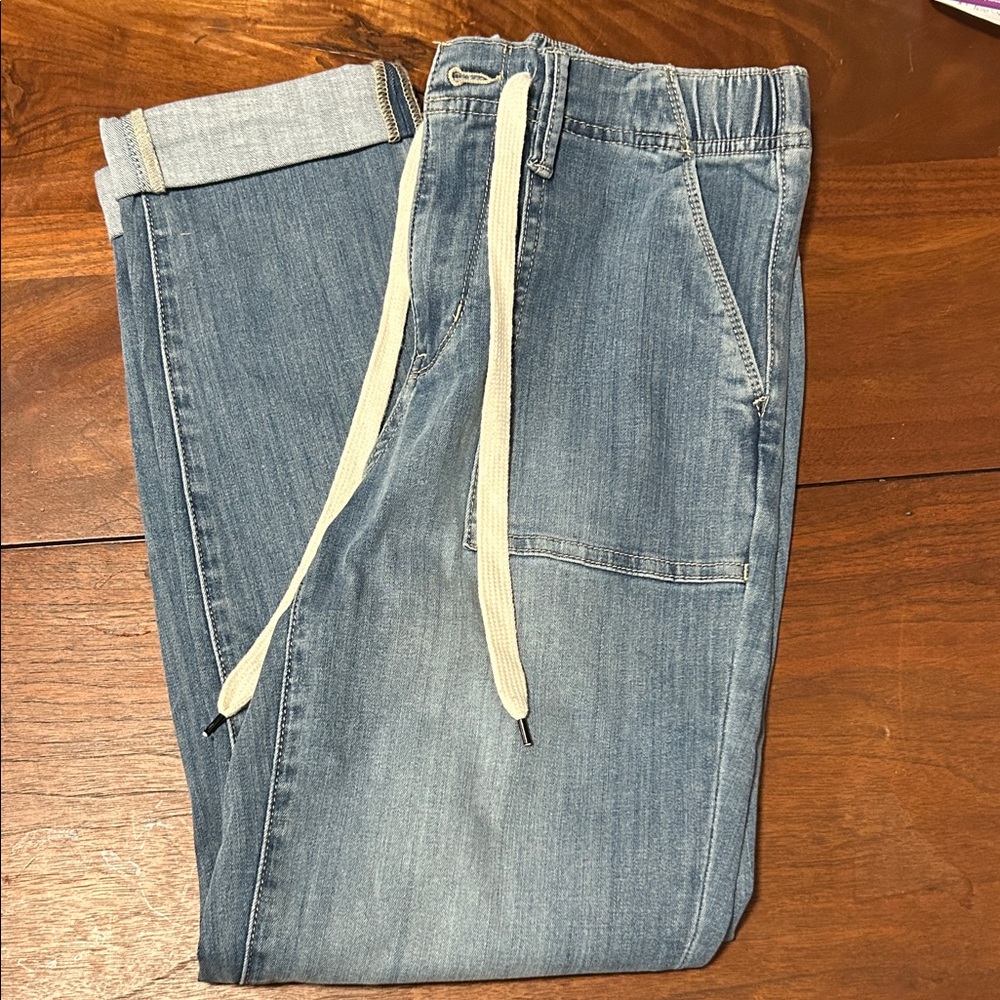 Judy Blue Clearwater High-waist Cuffed Joggers - Size 3/26